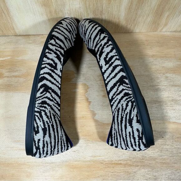 Rothy’s Zebra Flats Women’s Size 7 - Picture 3 of 10